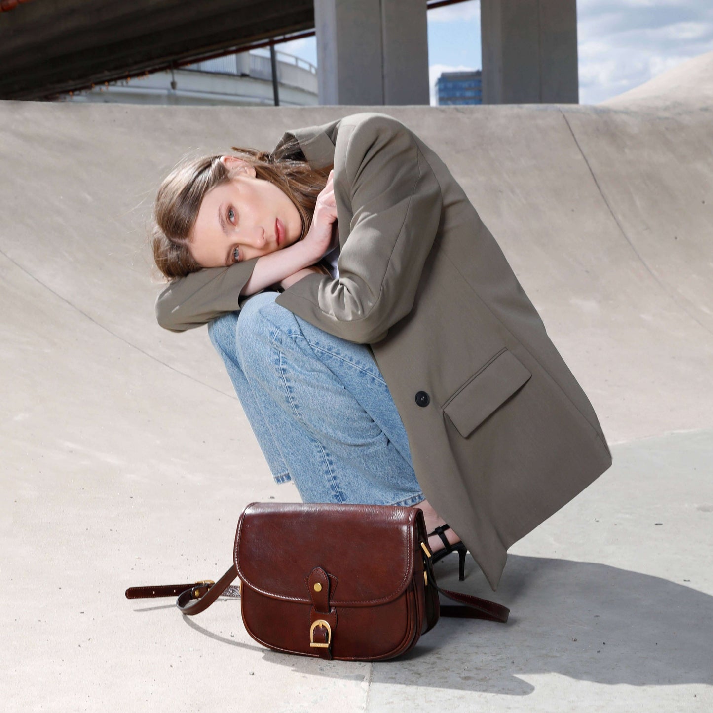 Genuine Italian Leather Handbag – Timeless Design – Ellar Nova