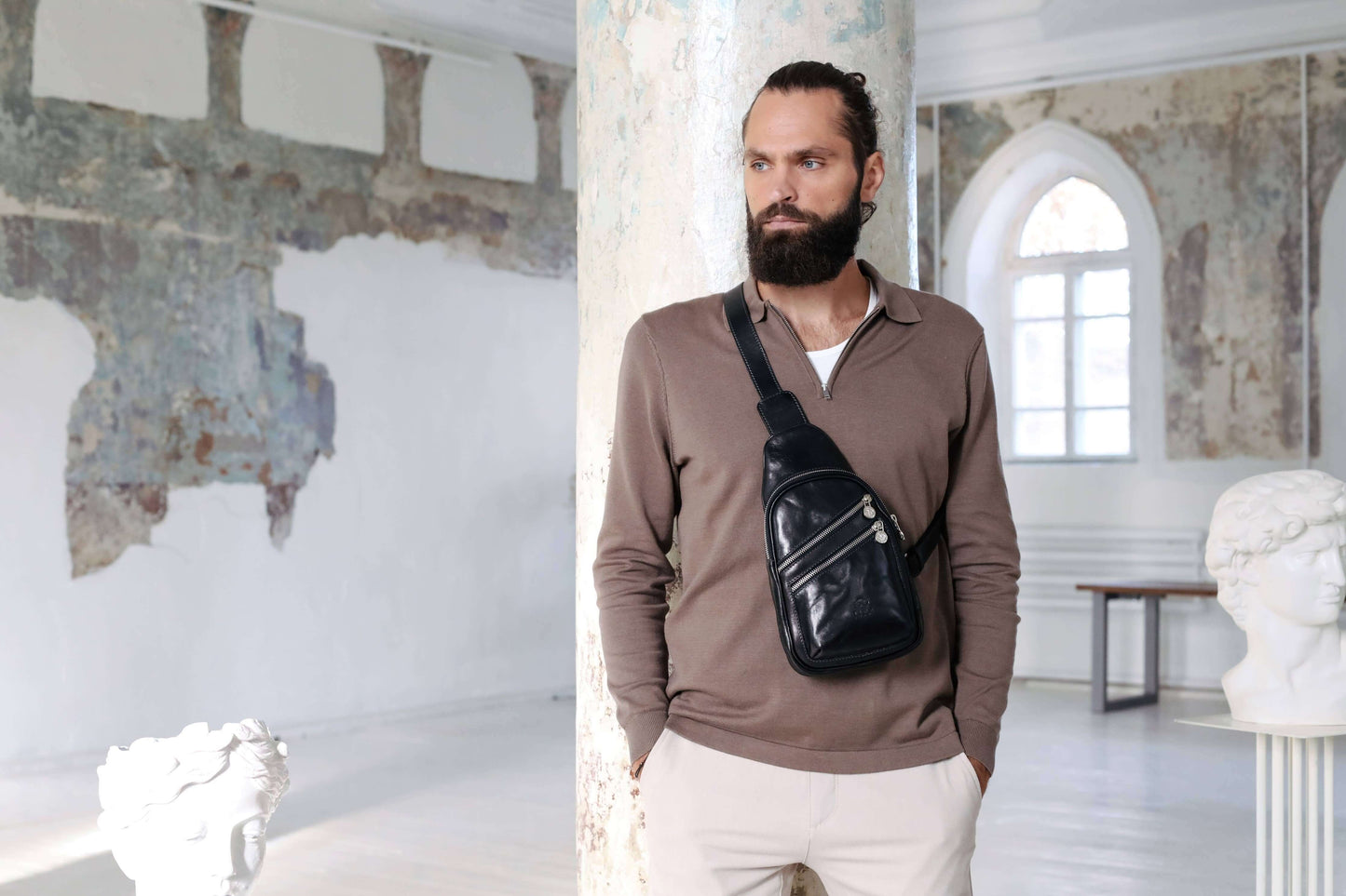 Genuine Italian Leather Handbag – Timeless Design – Ellar Nova
