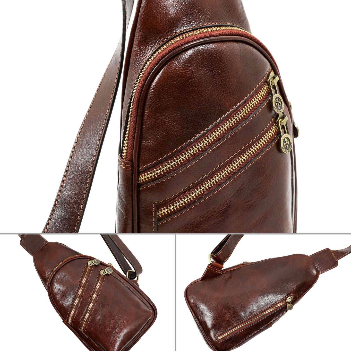 Genuine Italian Leather Handbag – Timeless Design – Ellar Nova