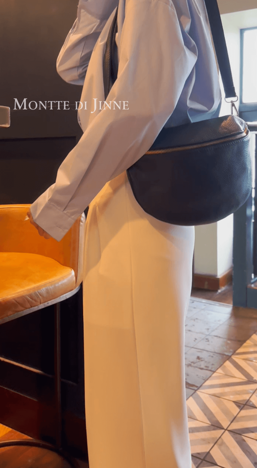 Leather Crossbody Bum Bag