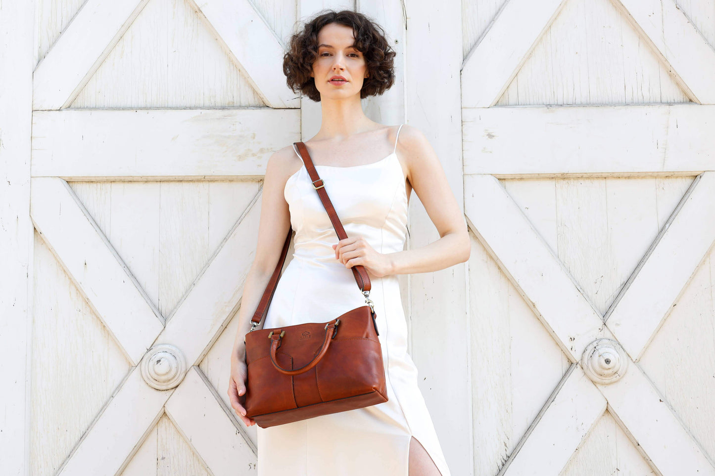 Vachetta Leather Shoulder Bag