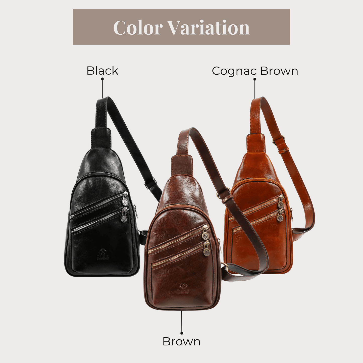 Genuine Italian Leather Handbag – Timeless Design – Ellar Nova