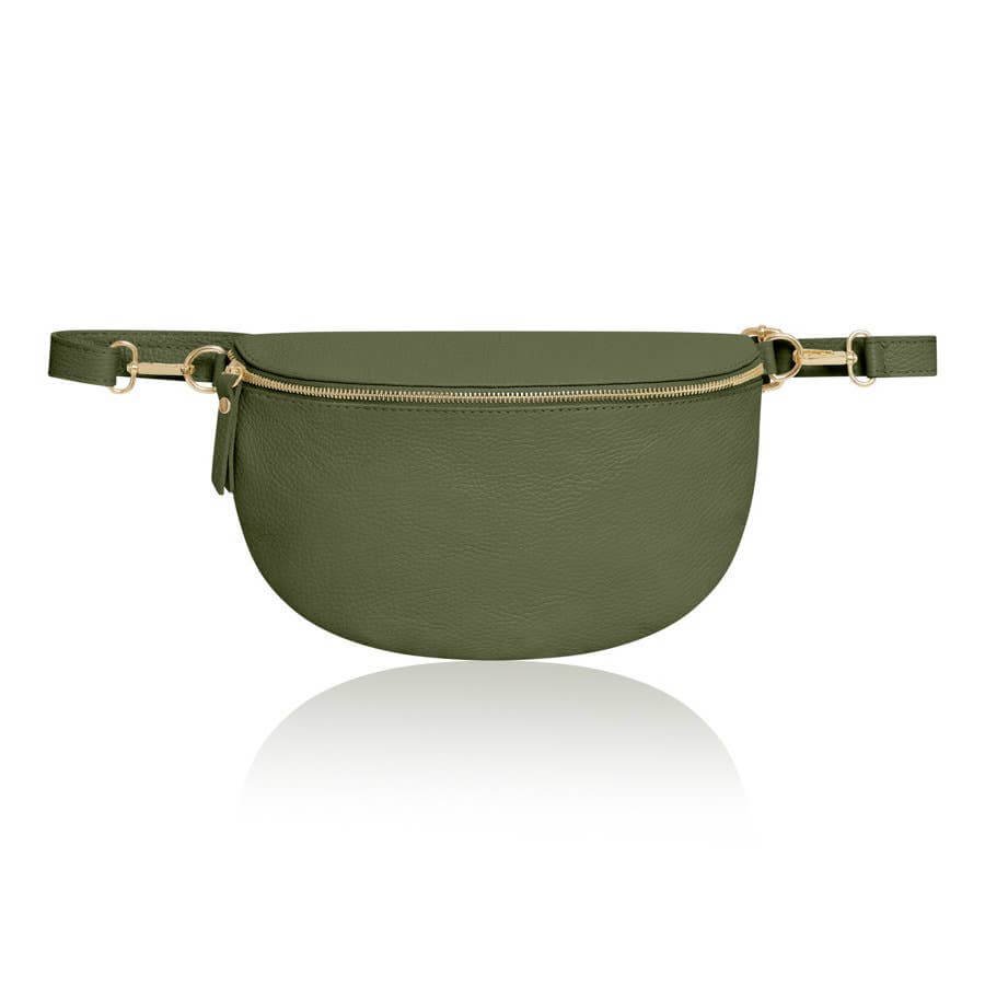 Leather Crossbody Bum Bag