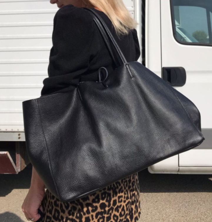 Italian Leather Travel Bag