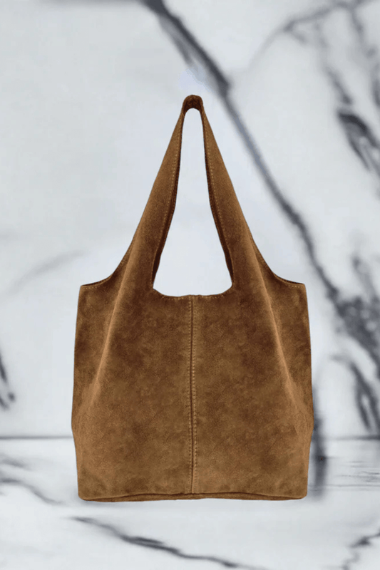 Alessia Suede Shoulder Bag