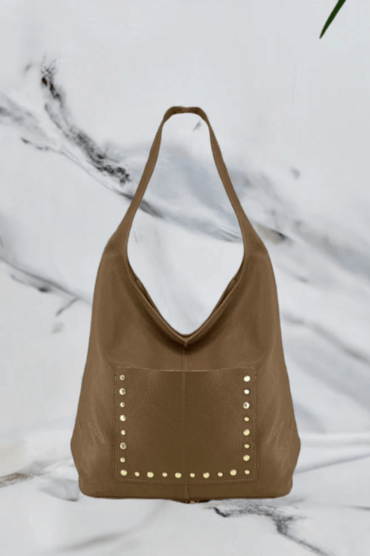 Andrea Cowhide Hobo Bag