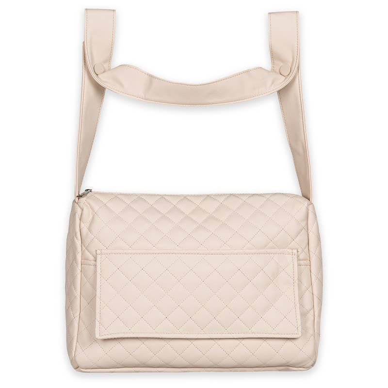 Faux Leather Maternity Bag