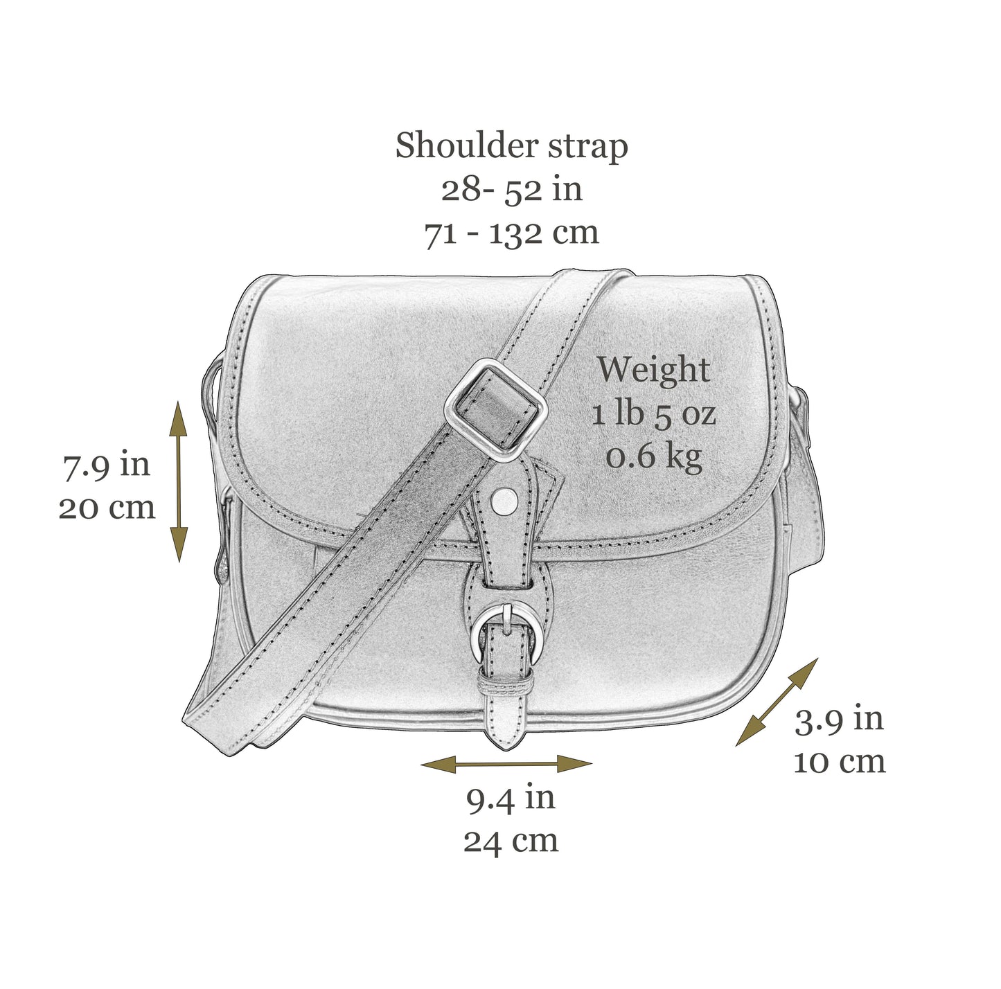 Genuine Italian Leather Handbag – Timeless Design – Ellar Nova