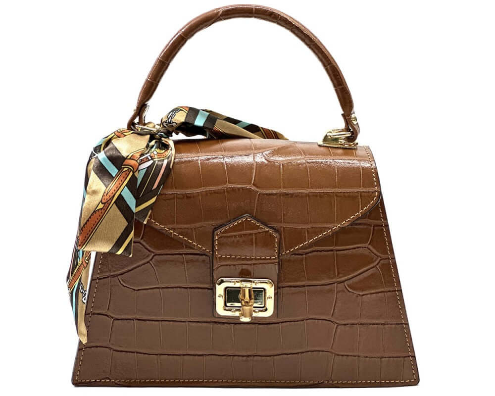 Genuine Italian Leather Handbag – Timeless Design – Ellar Nova