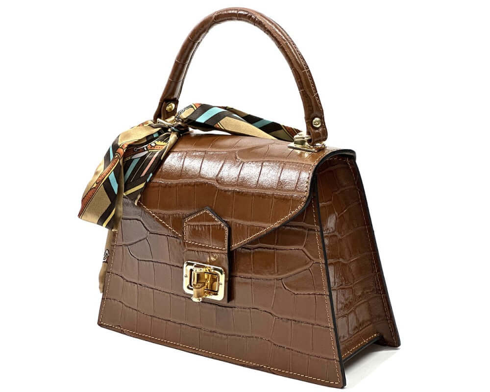 Genuine Italian Leather Handbag – Timeless Design – Ellar Nova
