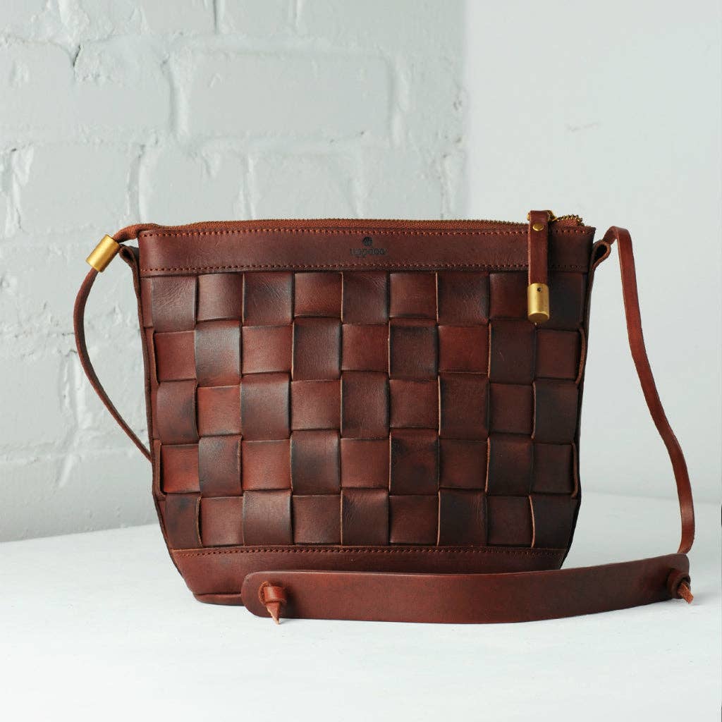Venture Leather Crossbody Bag