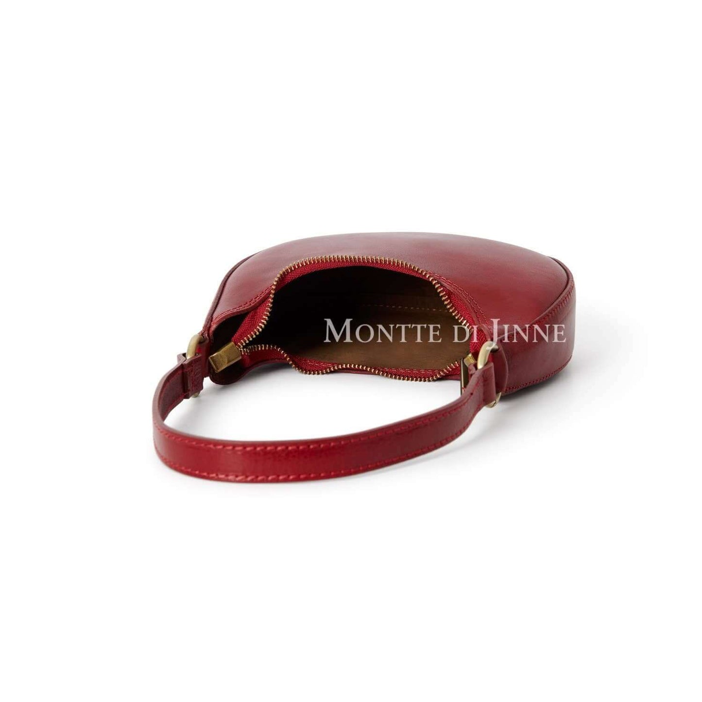 Crescent Leather Shoulder Bag