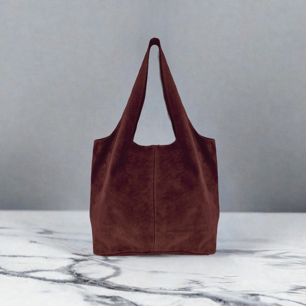 Alessia Suede Shoulder Bag