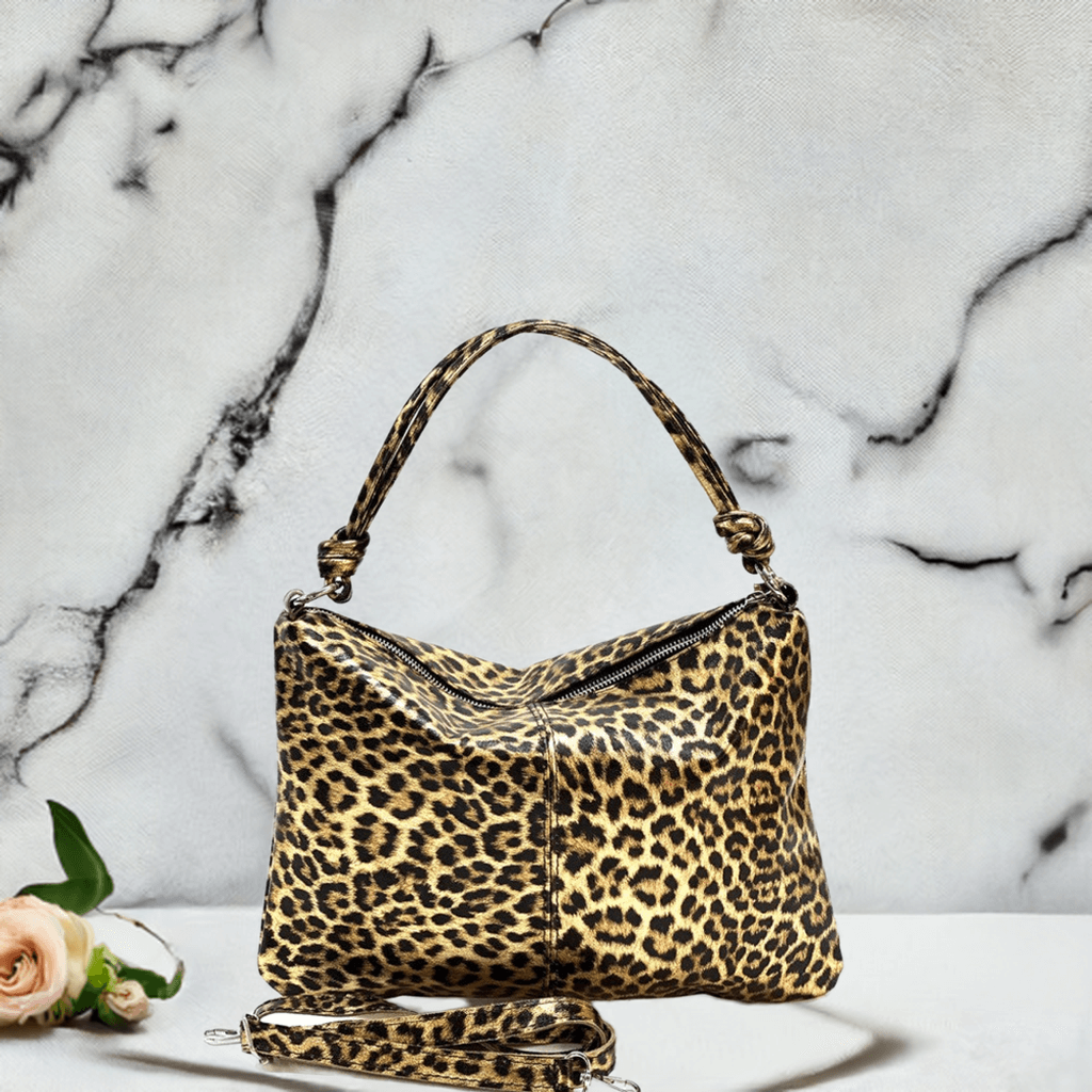 Raffinato Leather Shoulder Bag