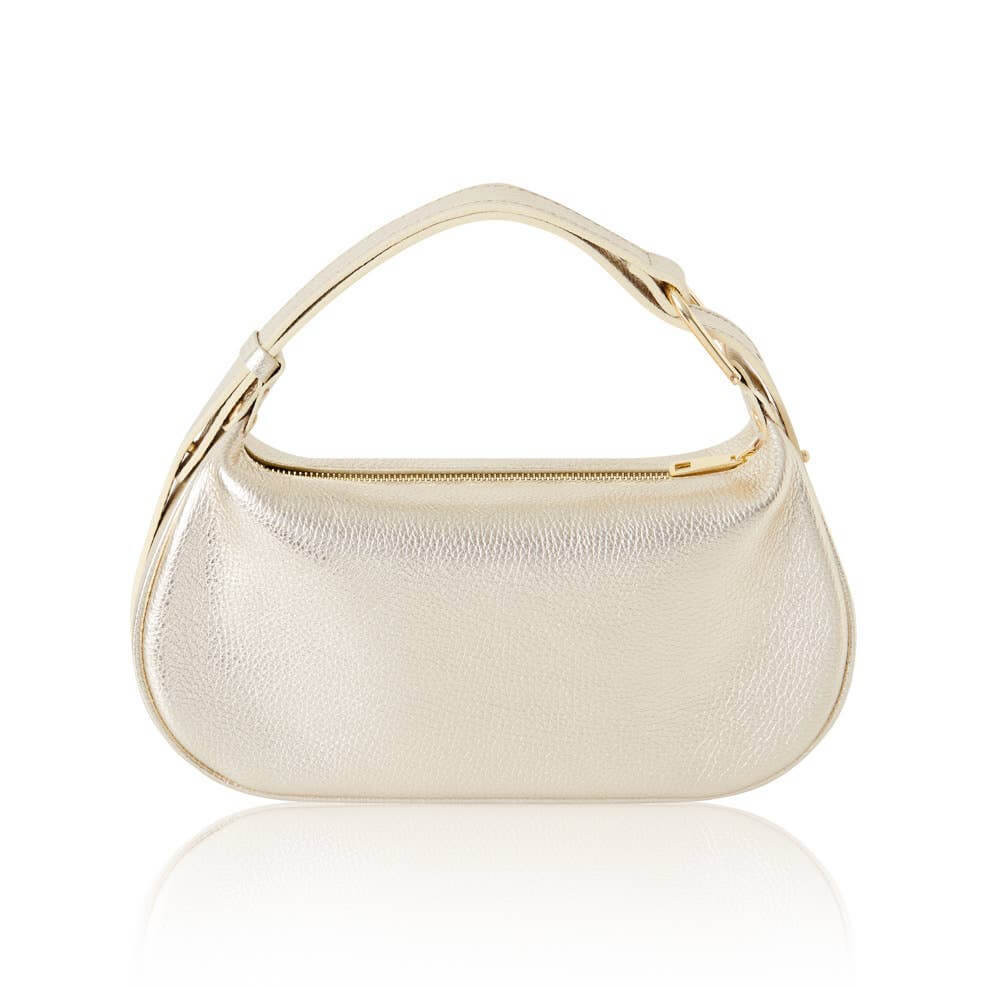 Italian Leather Crescent Bag – Versatile Convertible Design