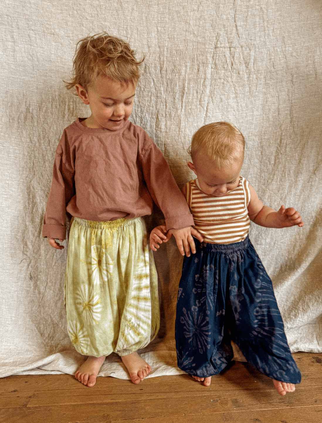 Baby Youth Kids Hippie Boho Tie Dye Pants