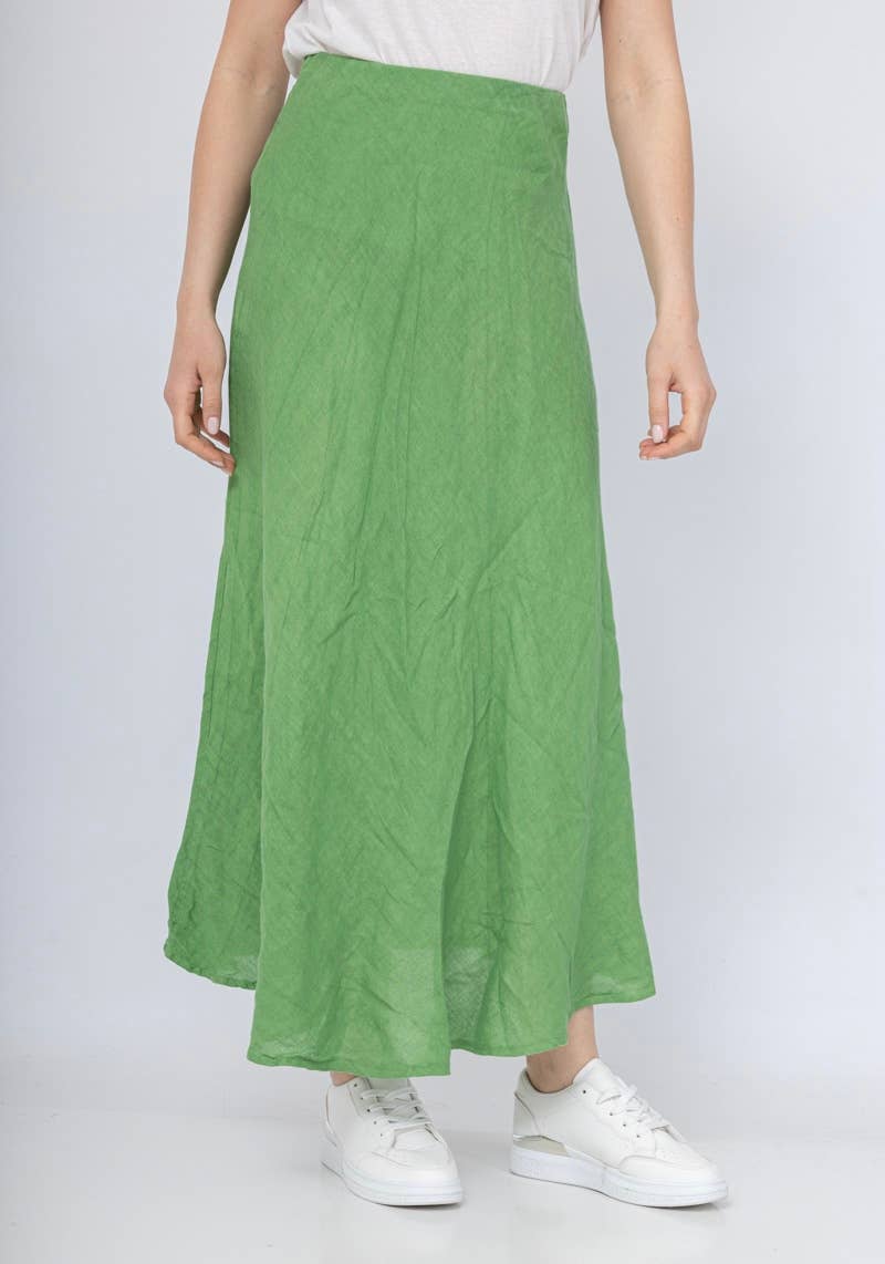 Made in Italy – Eco-Conscious Linen Blend Top (One Size)