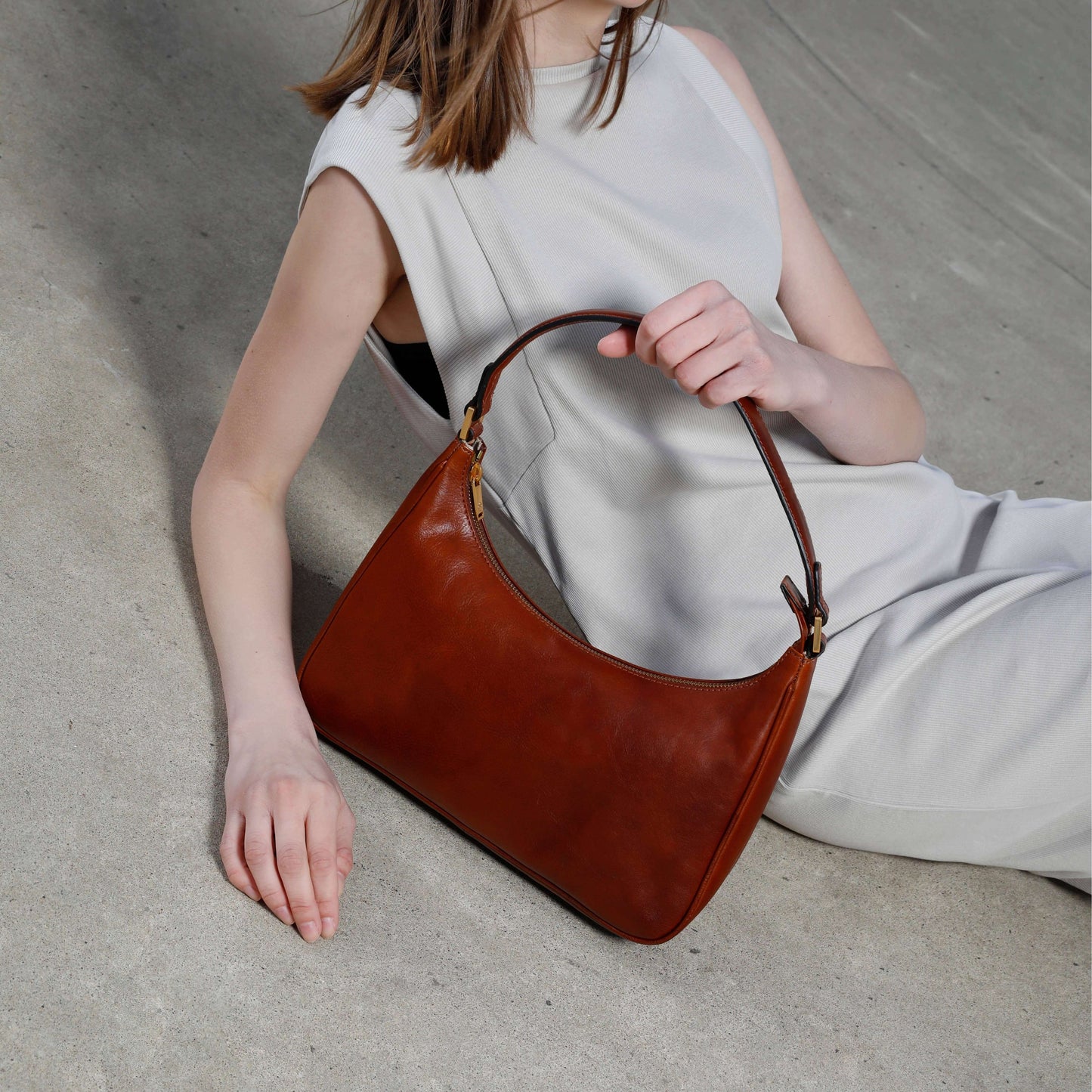 Bluest Eye Leather Handbag