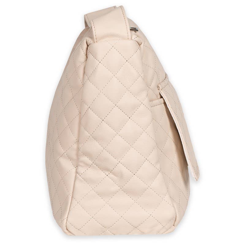Faux Leather Maternity Bag