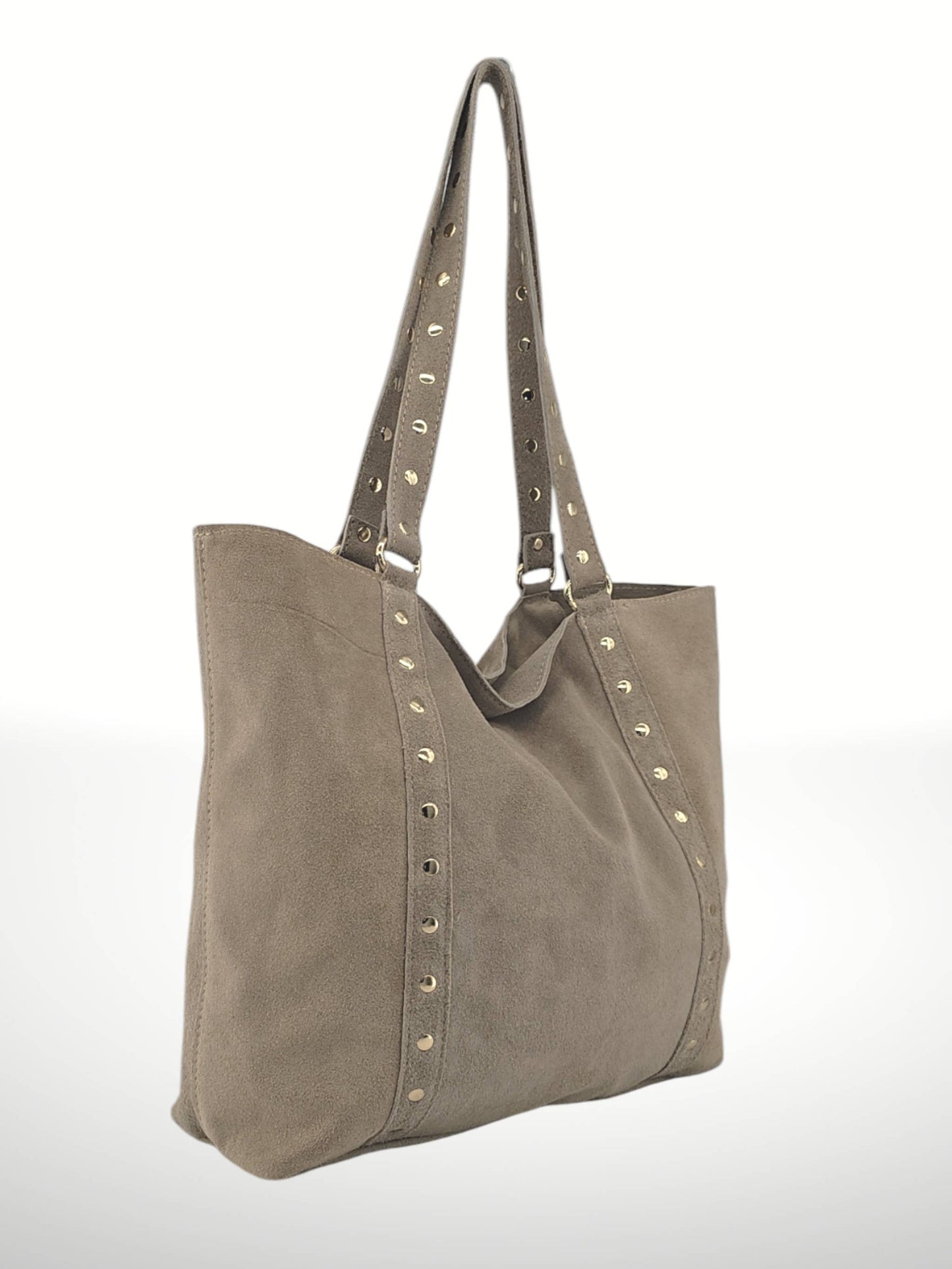 Clara Suede Leather Tote Bag ²⁵