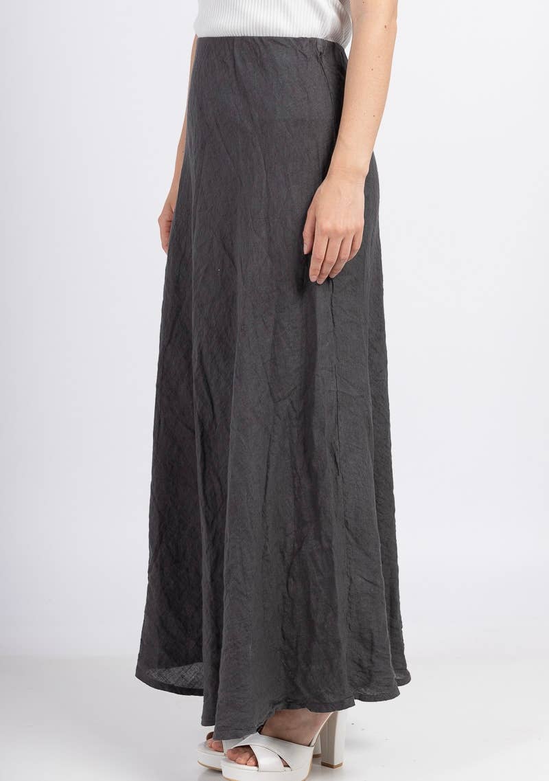 Made in Italy – Eco-Conscious Linen Blend Top (One Size)