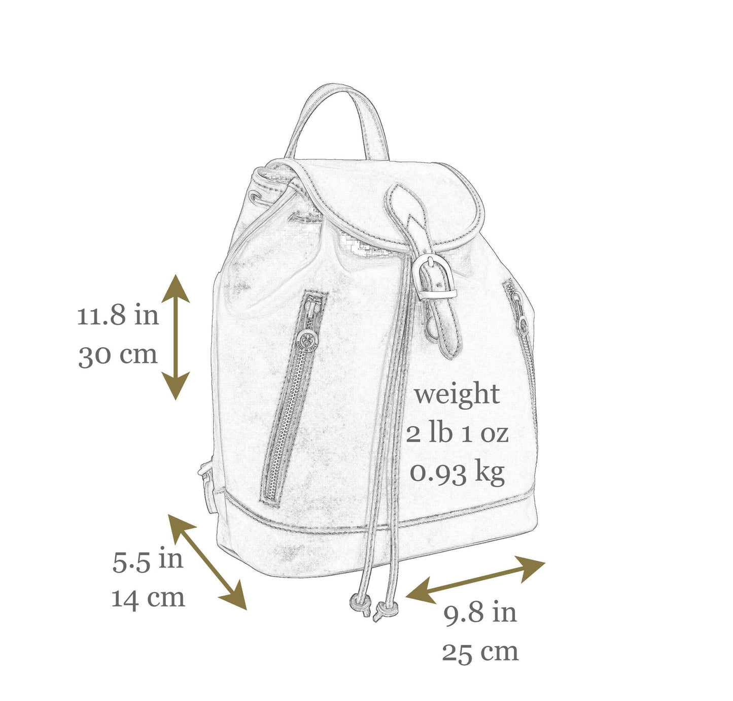 Vachetta Leather Backpack