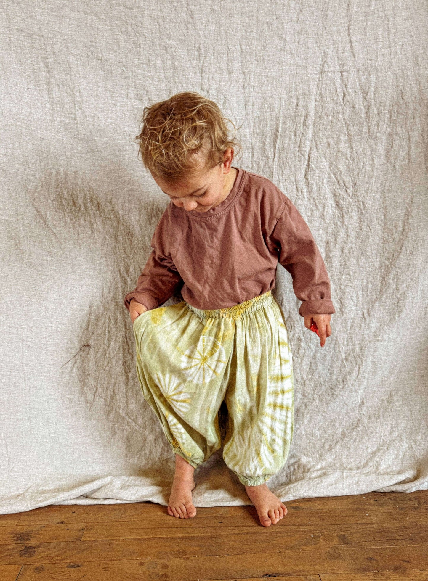 Baby Youth Kids Hippie Boho Tie Dye Pants