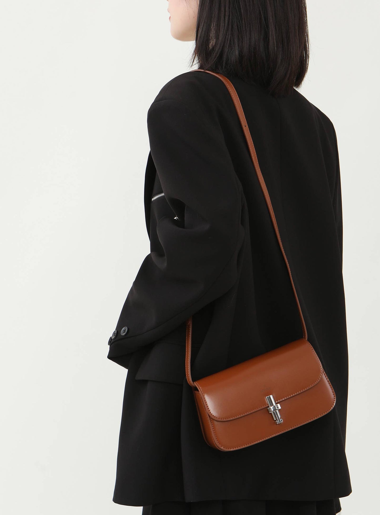 Aura Patent Leather Crossbody