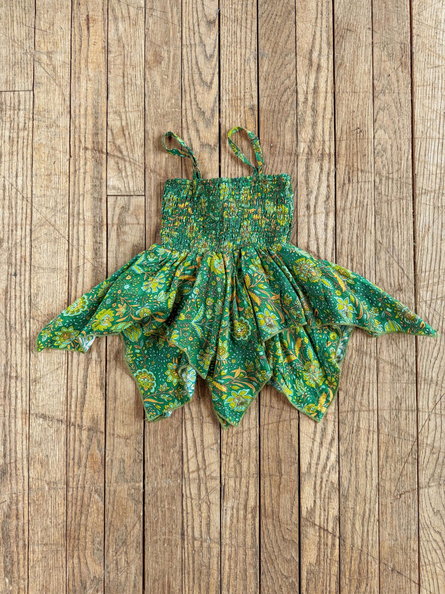 Baby Toddler Fairy Dress – Hippie Boho Kids Flower Dress, Adjustable Straps