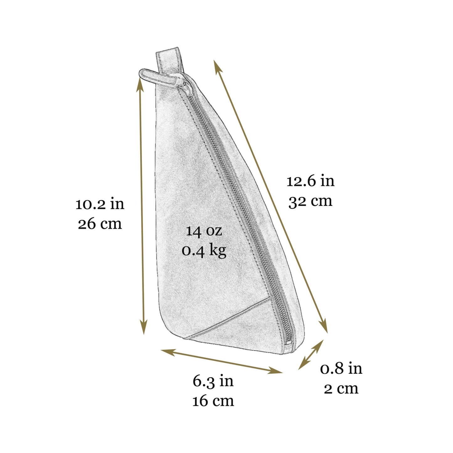 City Tales Leather Sling Bag