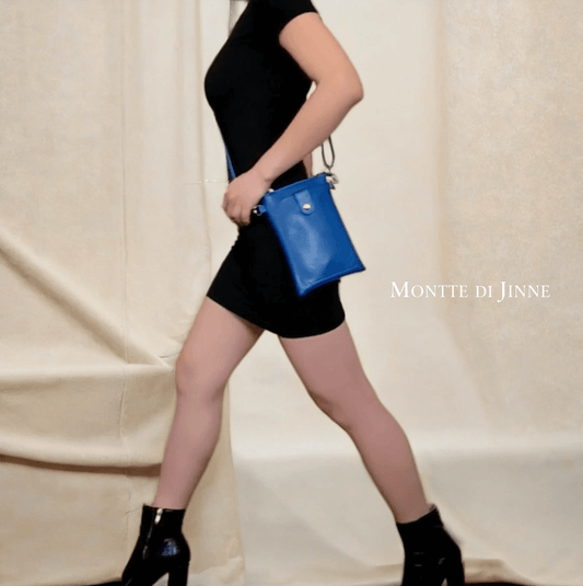 Italian Leather Phone Crossbody Bag – Handmade in Italy