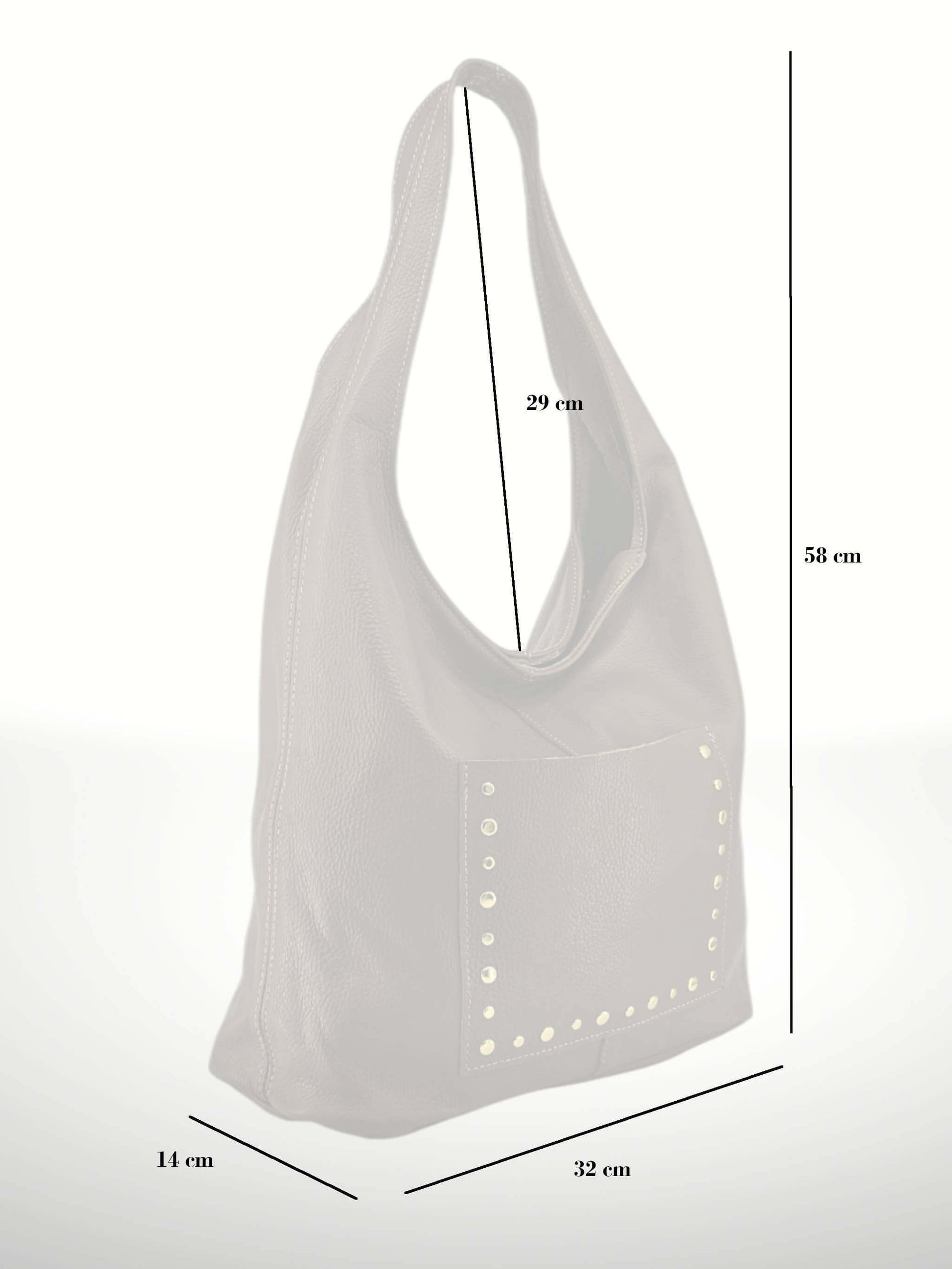 Genuine Italian Leather Handbag – Timeless Design – Ellar Nova