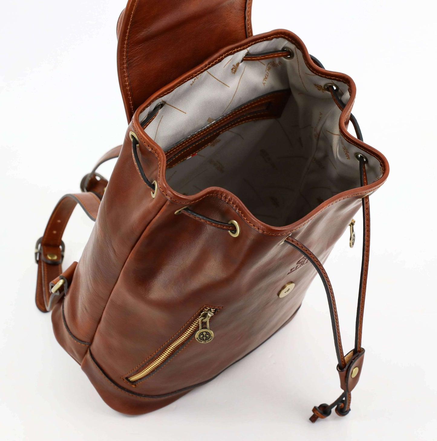 Vachetta Leather Backpack