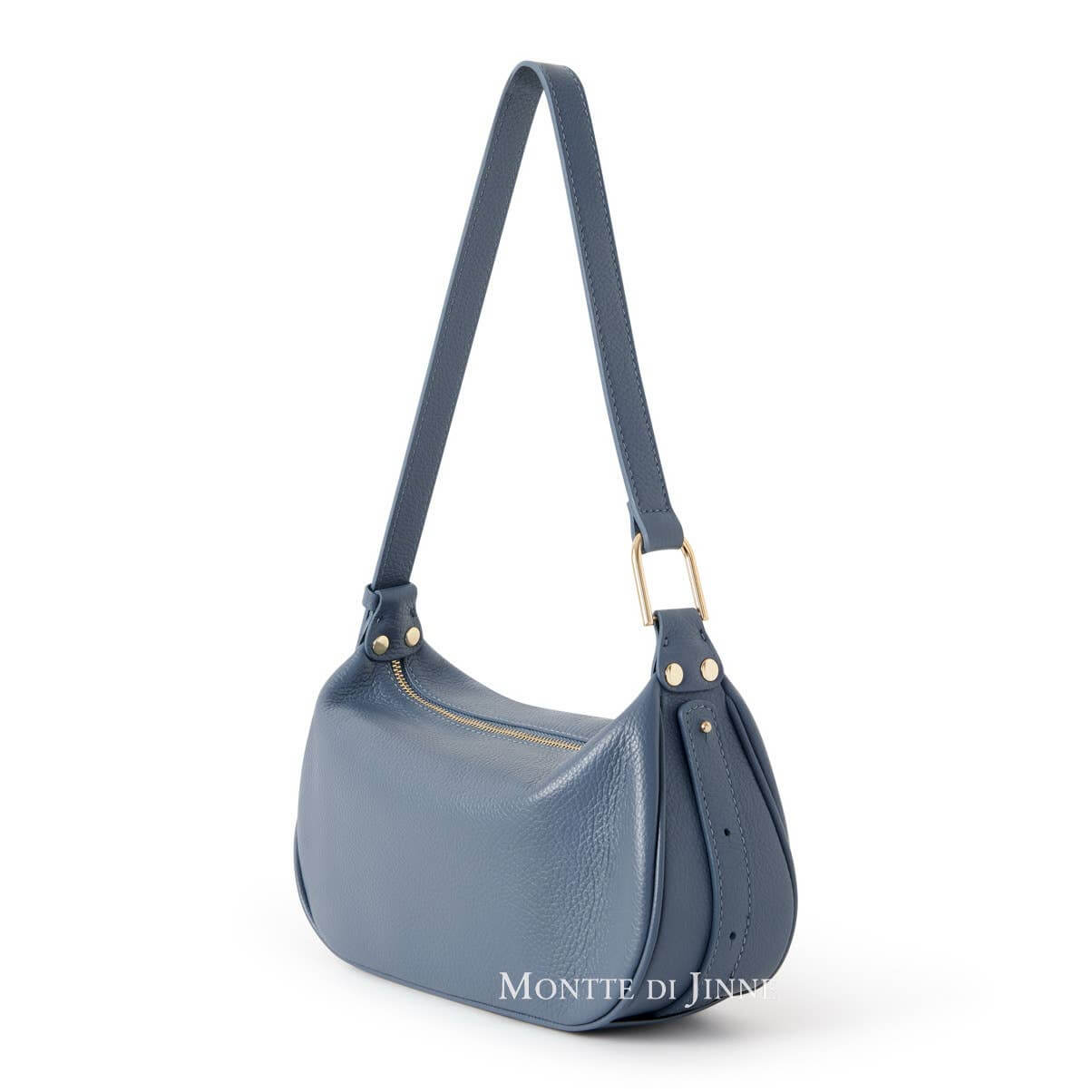 Italian Leather Crescent Bag – Versatile Convertible Design