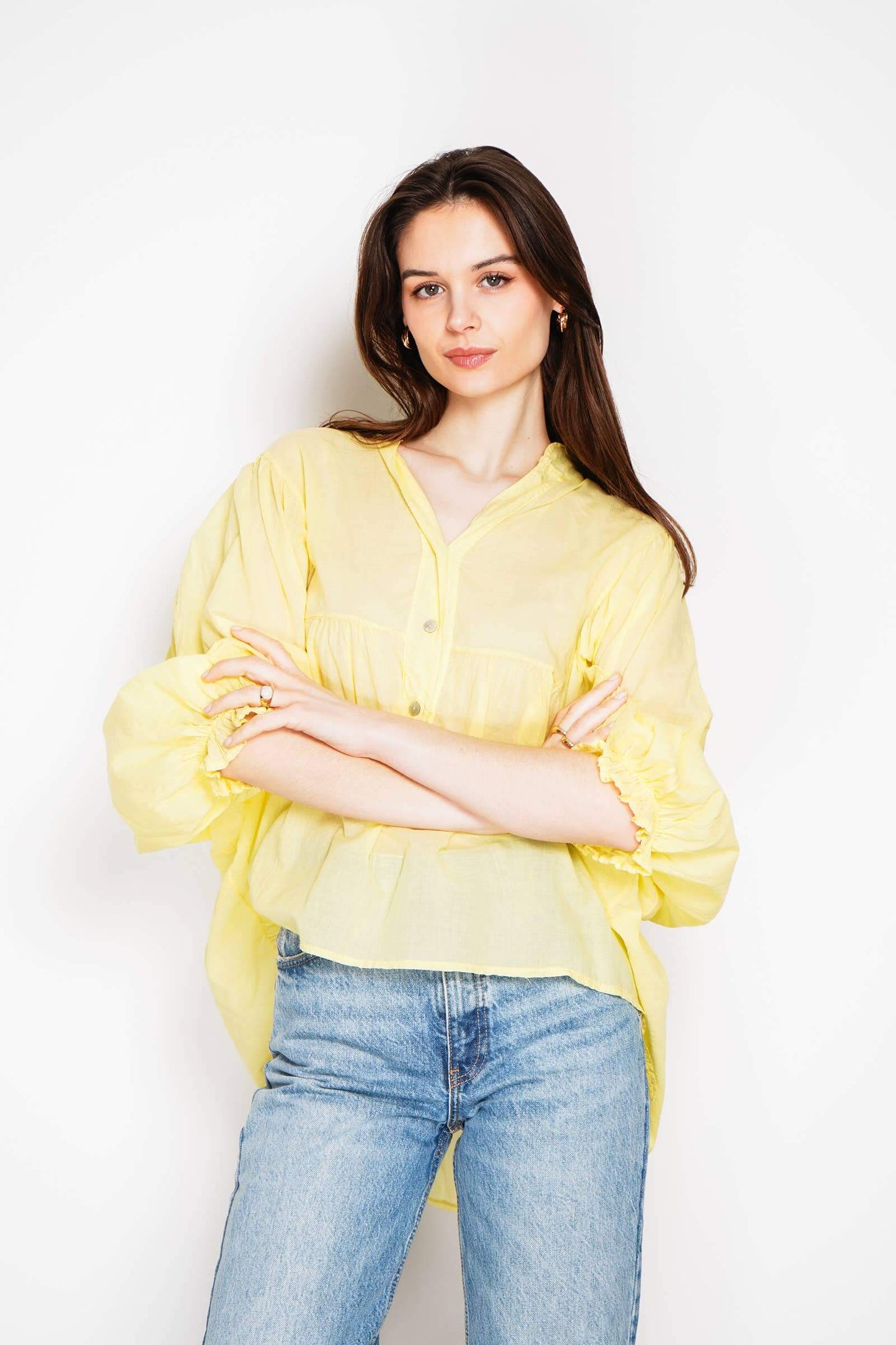 Cotton Voile Blouse – Lightweight, Elegant & Breathable