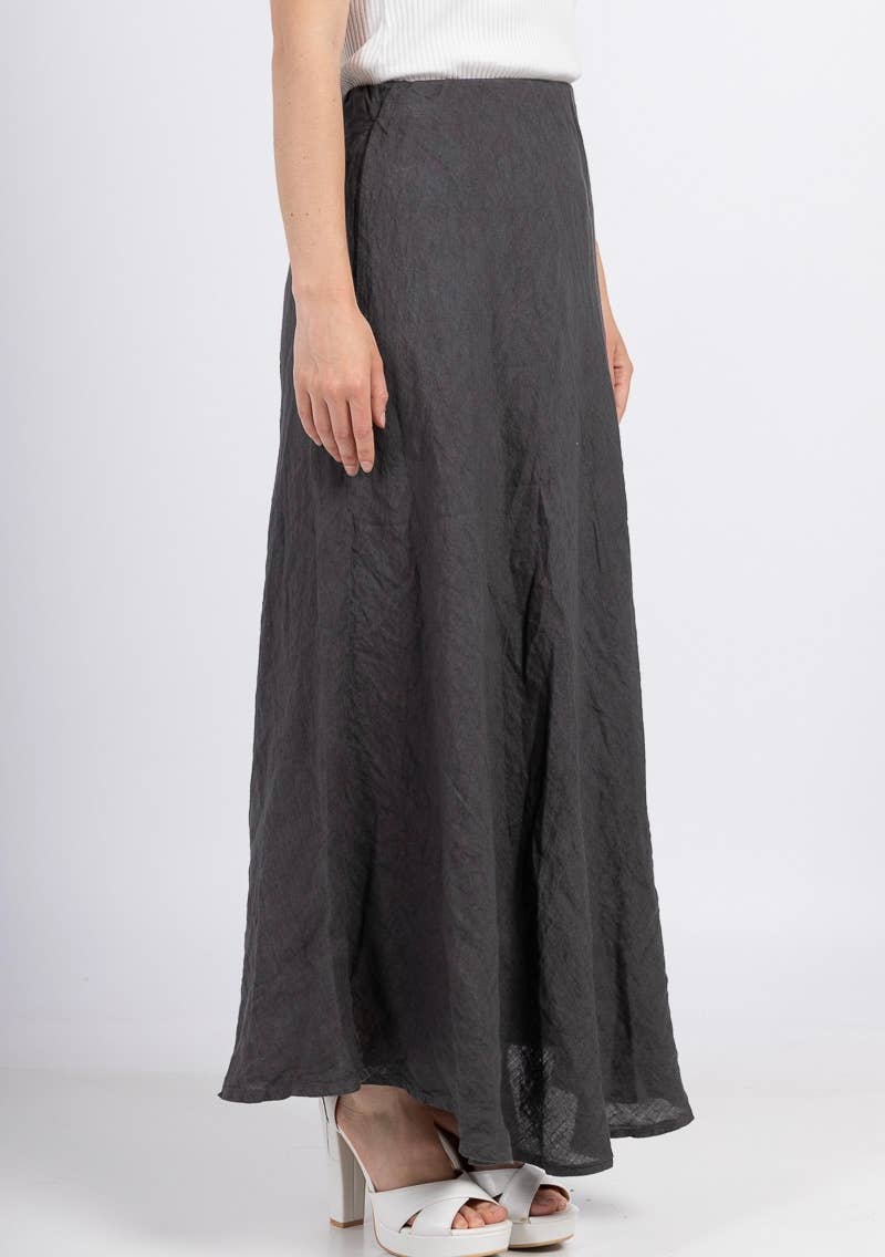 Made in Italy – Eco-Conscious Linen Blend Top (One Size)