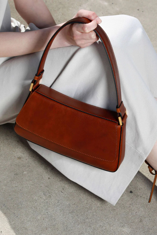 Vachetta Leather Satchel Bag
