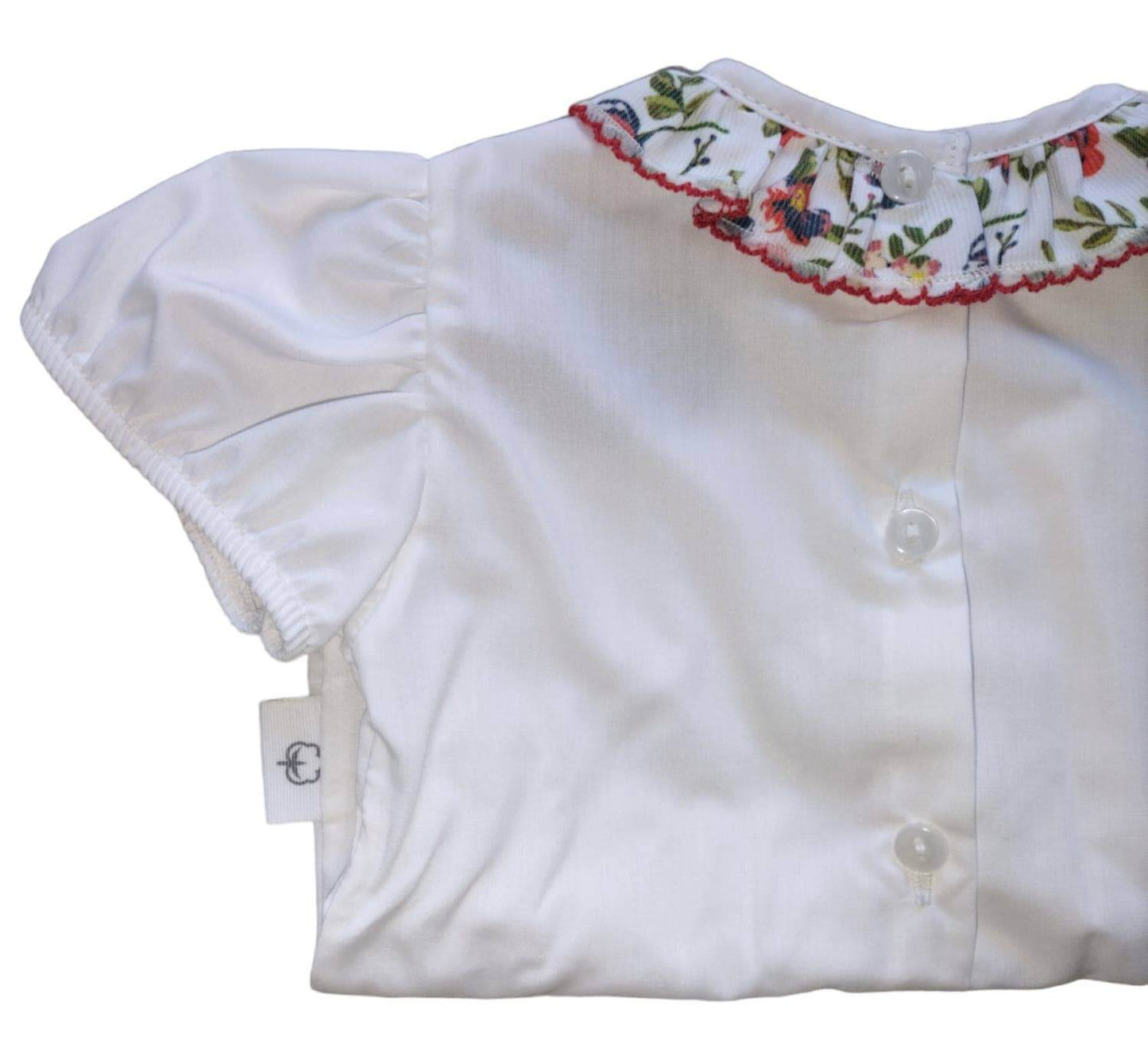 Fluffy Flowery Baby Outfit
