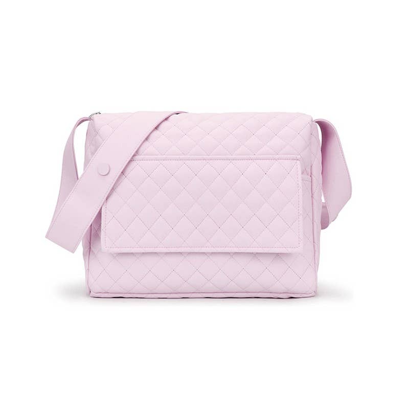 Faux Leather Maternity Bag