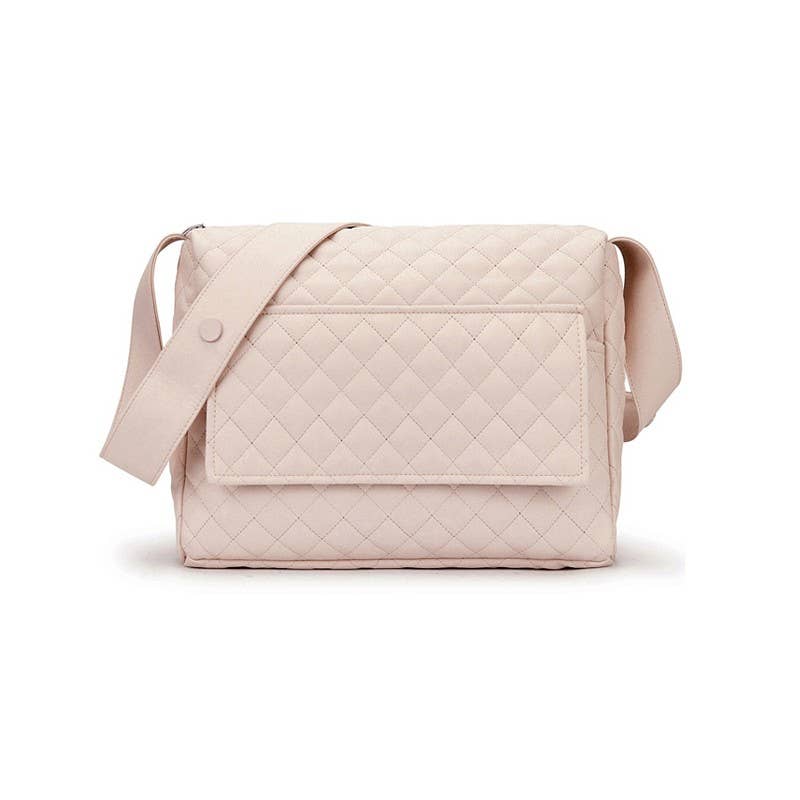 Faux Leather Maternity Bag