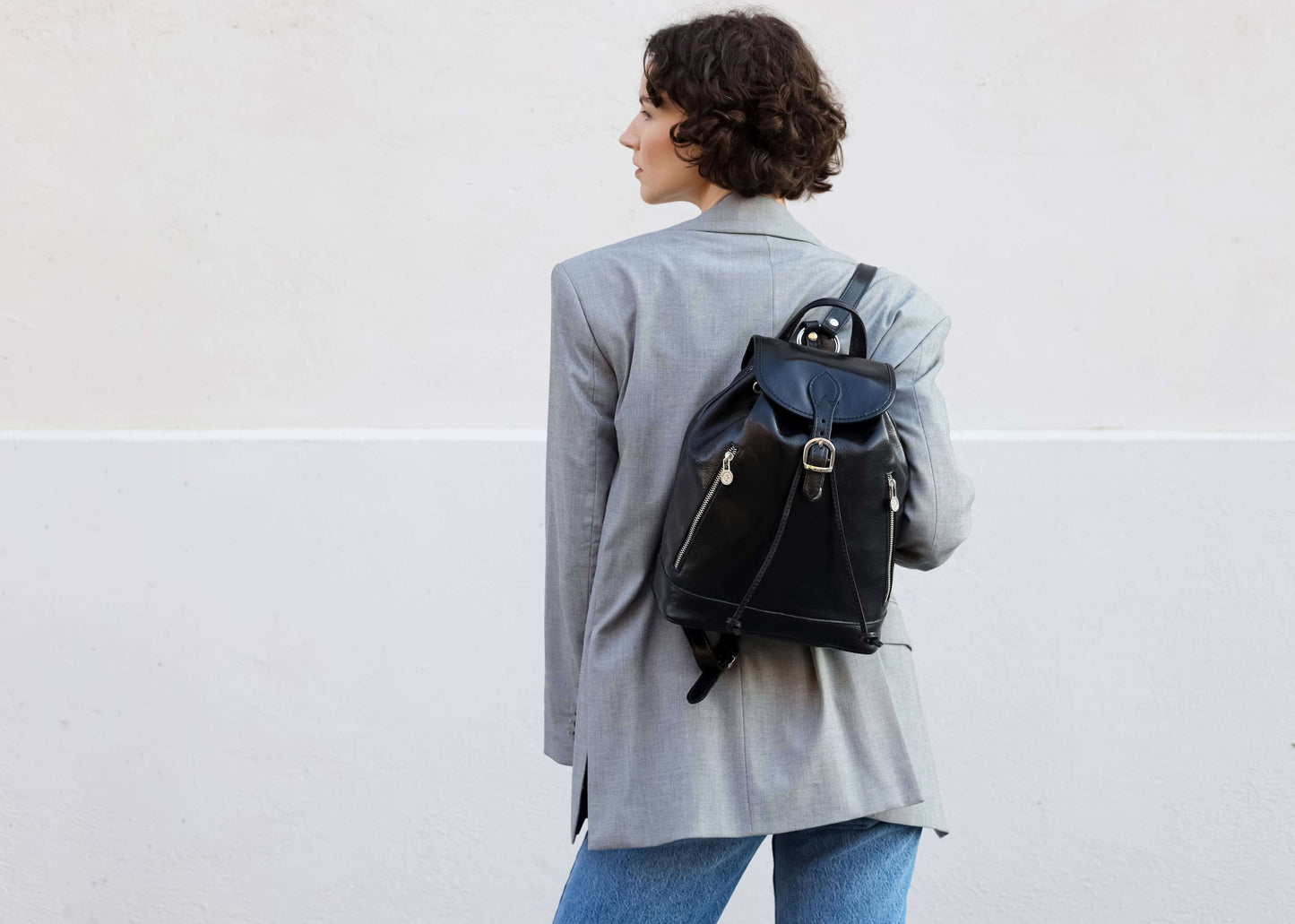 Vachetta Leather Backpack