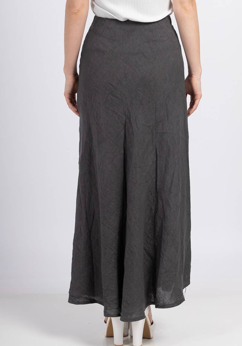 Made in Italy – Eco-Conscious Linen Blend Top (One Size)
