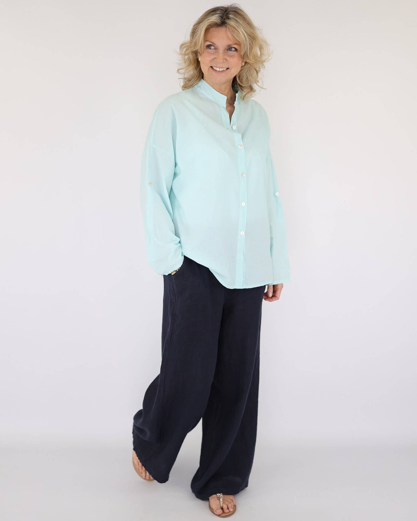 Italian Linen Summer Pants – One Size