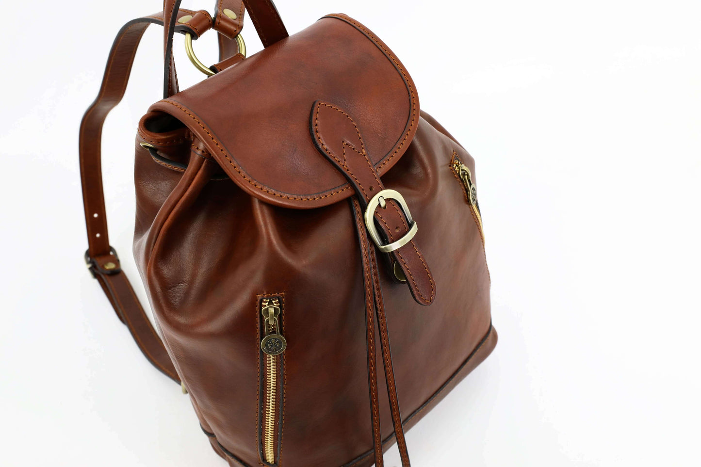 Vachetta Leather Backpack