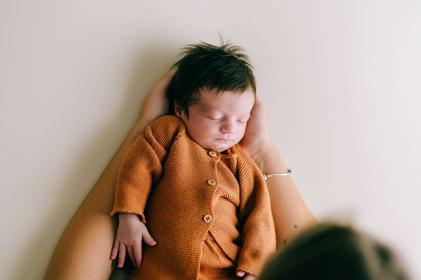 Newborn Pack links brick-red