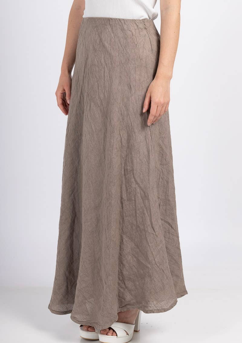 Made in Italy – Eco-Conscious Linen Blend Top (One Size)