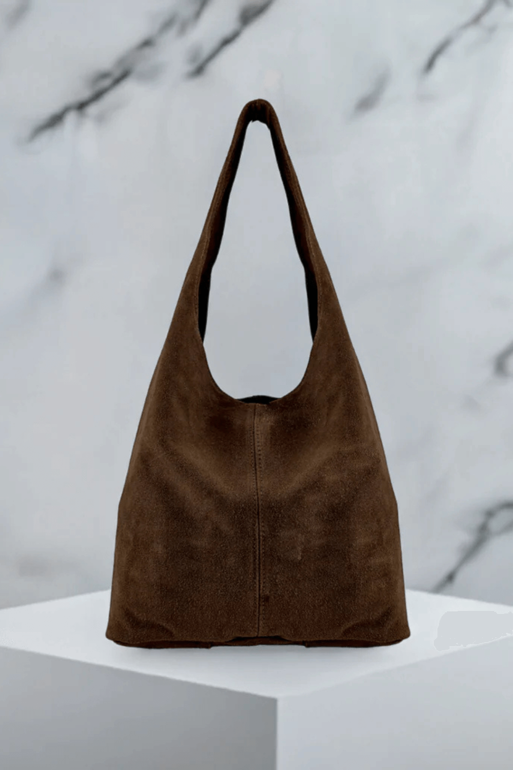 Silvana Suede Leather Hobo Bag