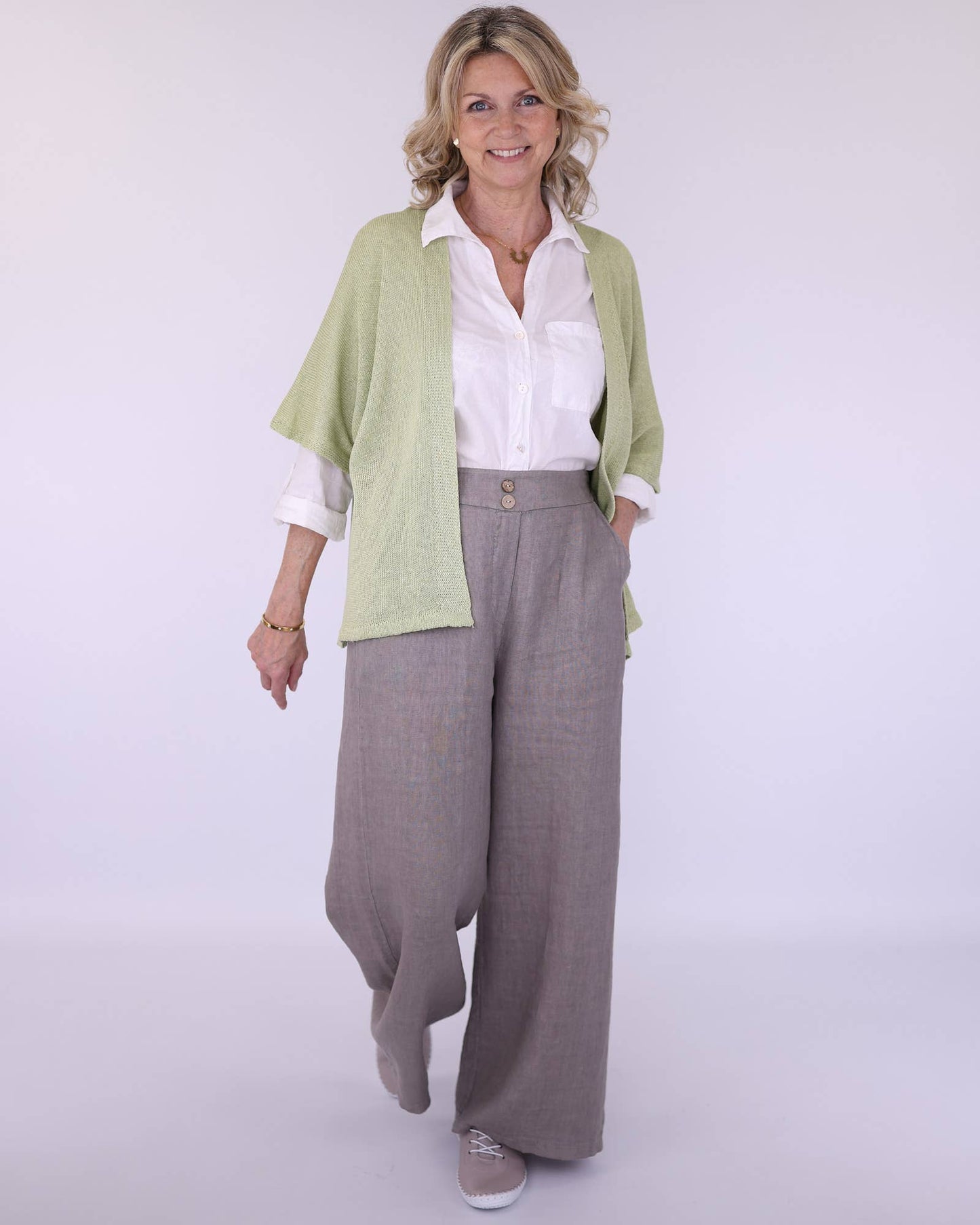 Italian Linen Summer Pants – One Size