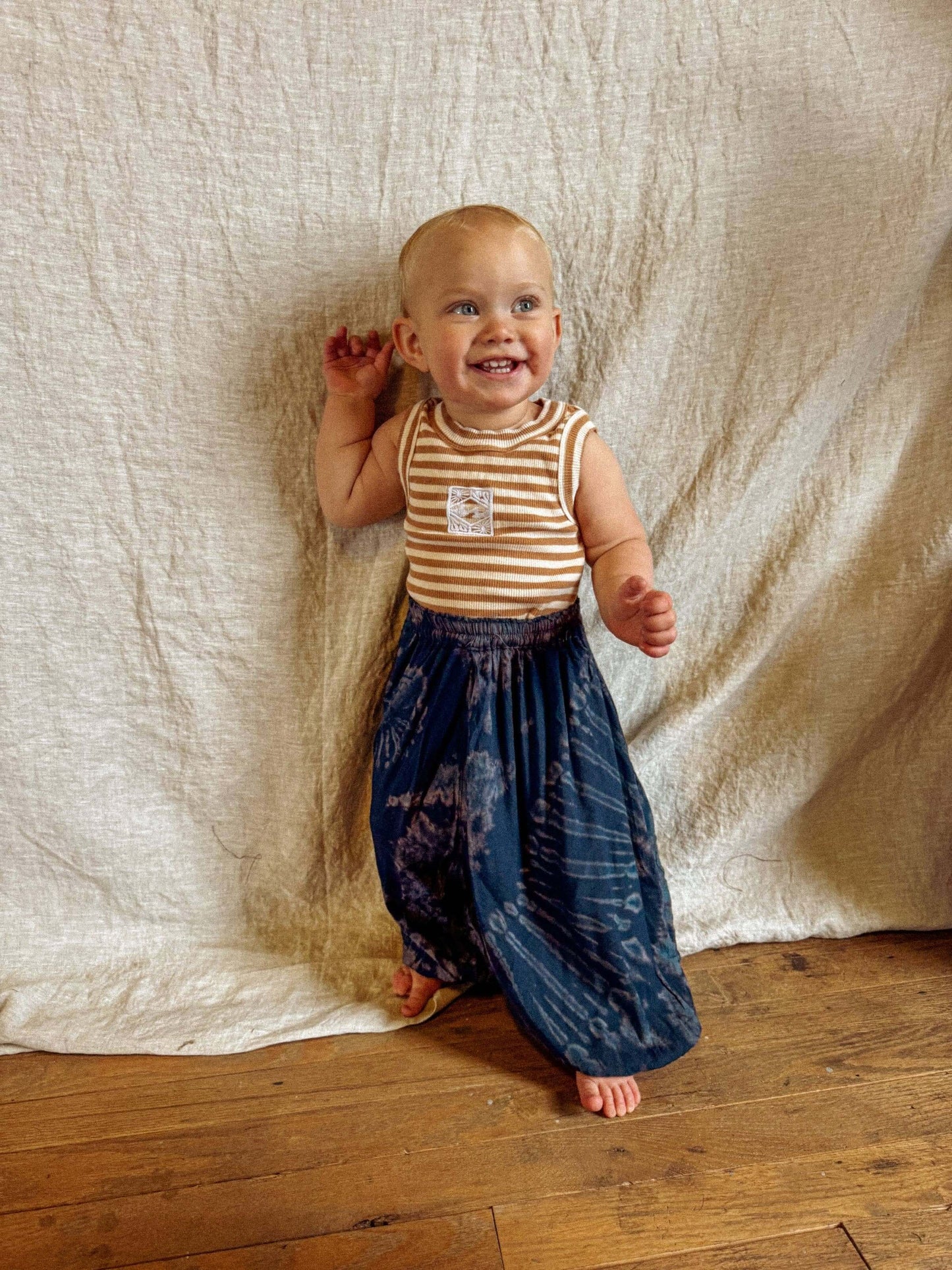 Baby Youth Kids Hippie Boho Tie Dye Pants