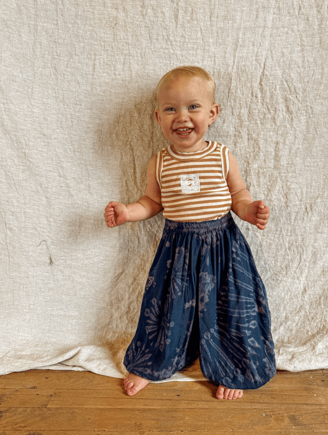 Baby Youth Kids Hippie Boho Tie Dye Pants